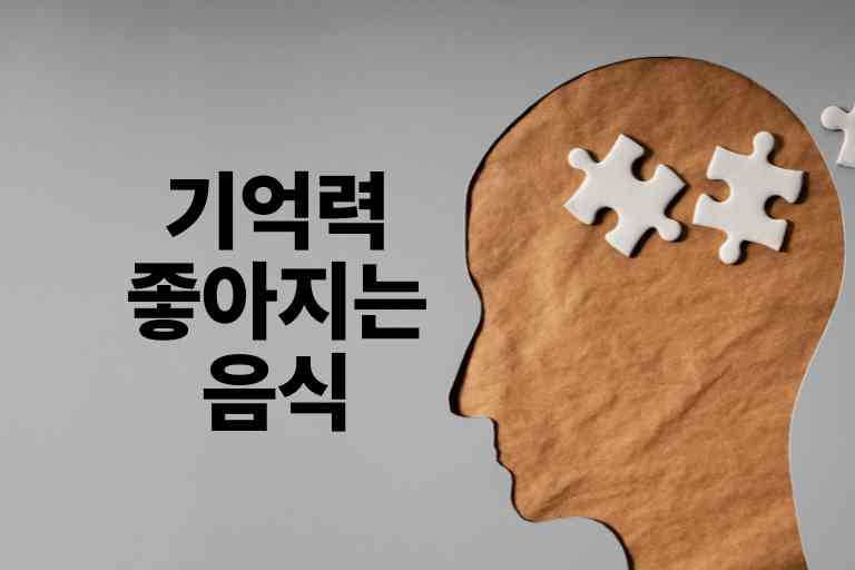 기억력 좋아지는 음식